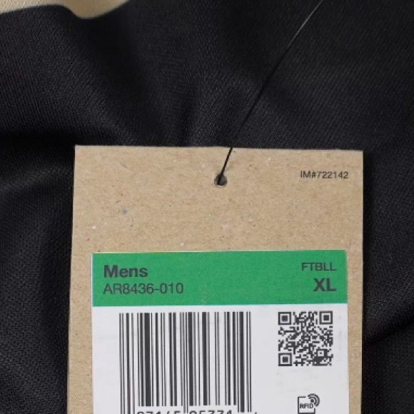 NWT [Nike] Purdue Boilermakers #1 NCAA Black/Gold Football Jersey Men’s Sz XL - Picture 6 of 6